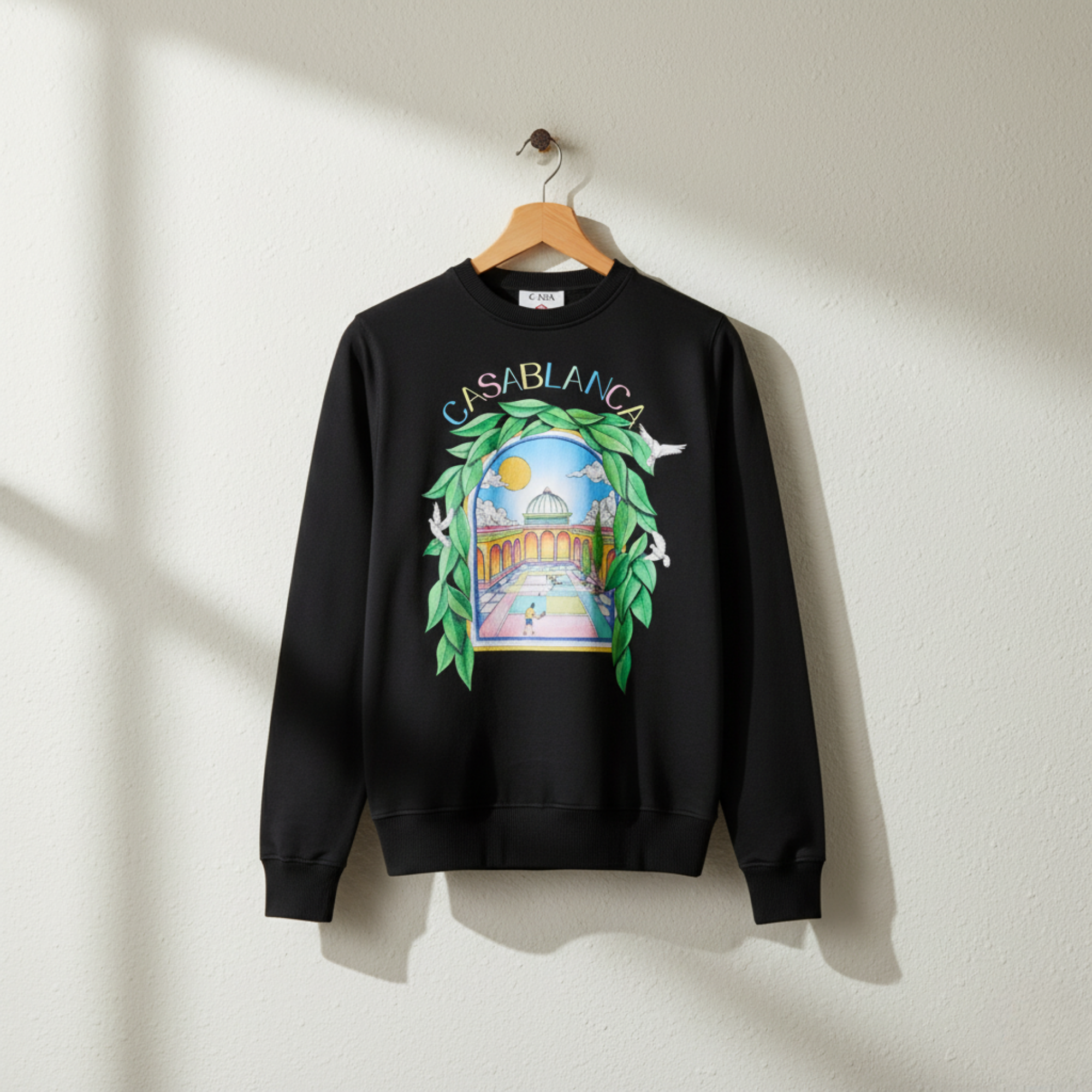 اسود ف اخضر